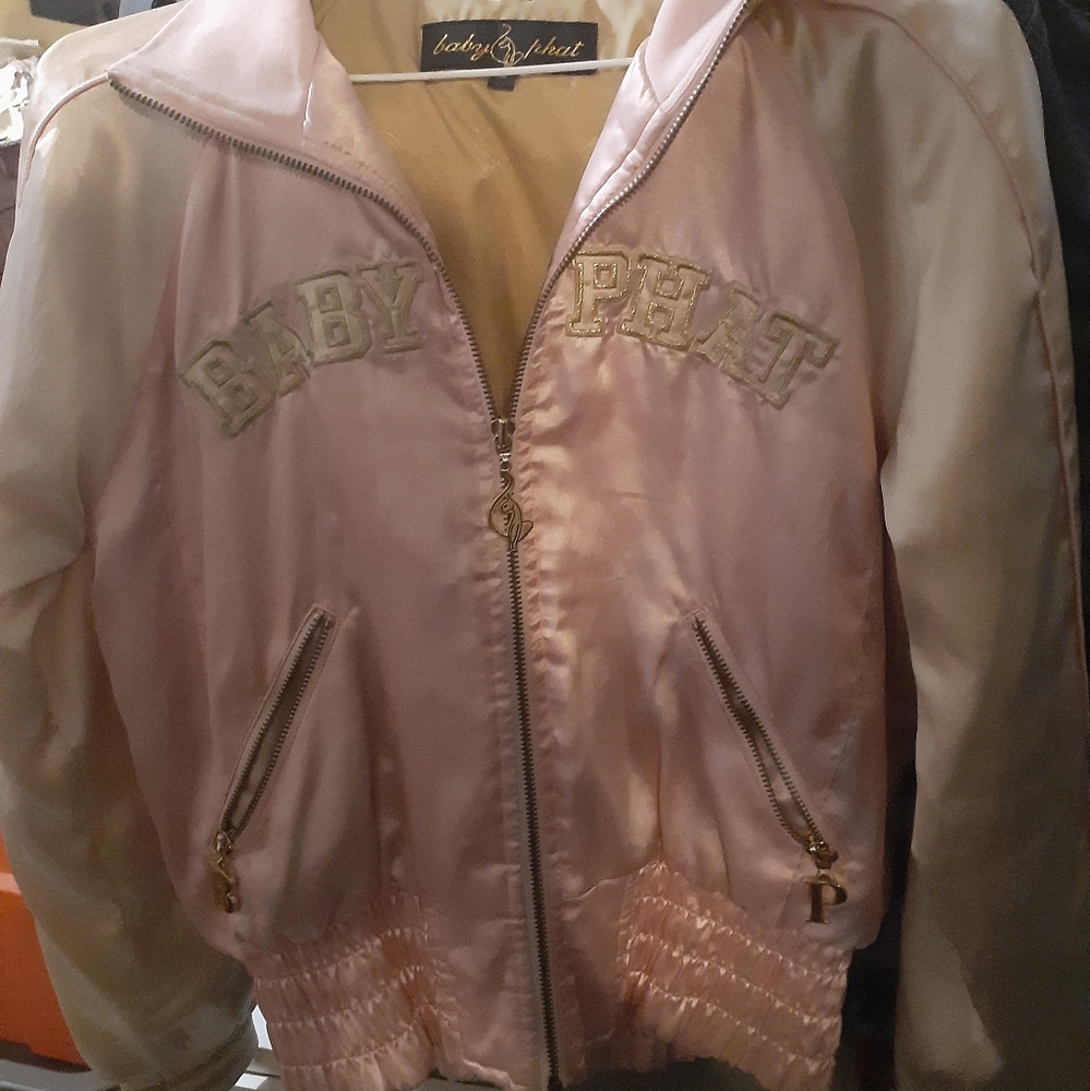 Pink baby phat coat